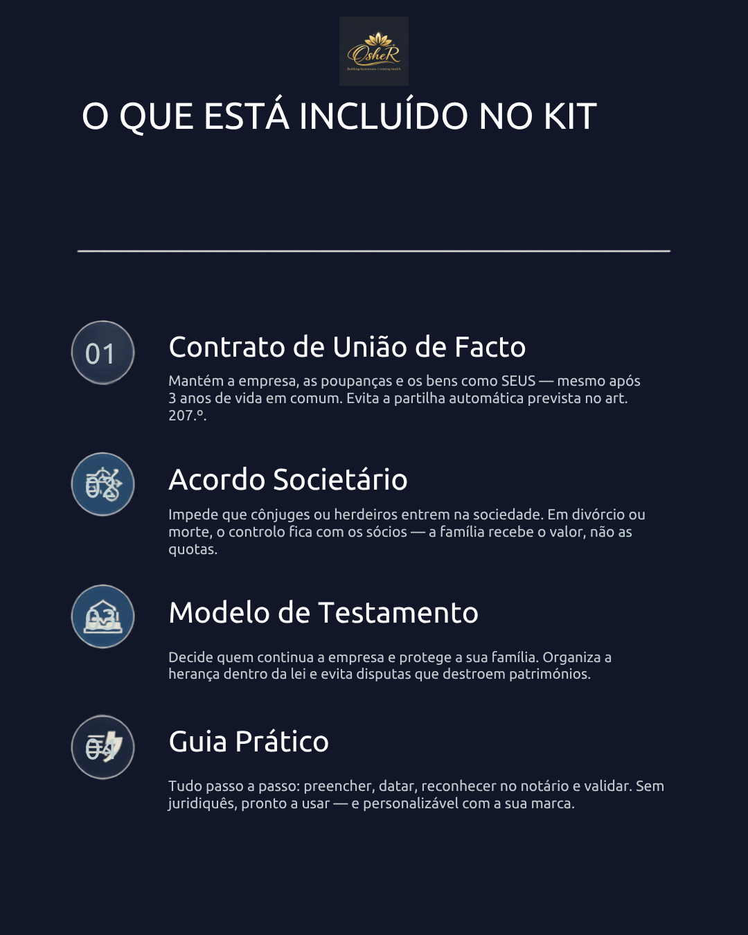 Kit Blindagem Patrimonial do Empresário
